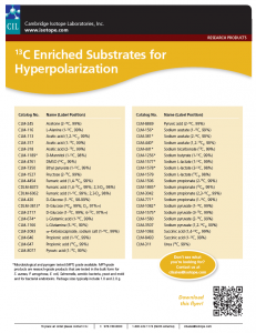 13c hyperpolarisation image